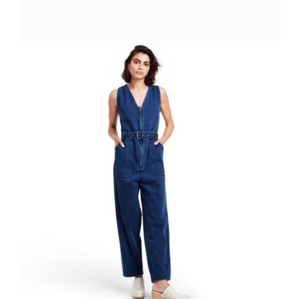 Rachel Comey x Target Women's Denim Jumpsuit Indigo Size 8 Jean